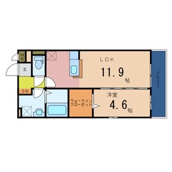 ヴァンベール森小路の物件間取画像